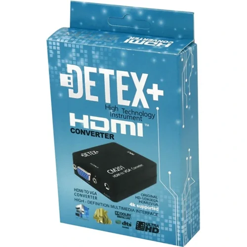 مبدل HDMI به VGA مدل +DETEX